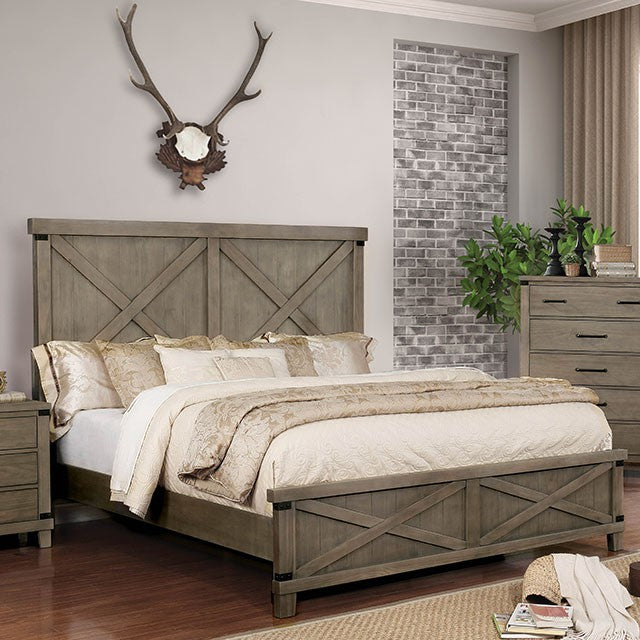 Bianca Bed Brown & Gray