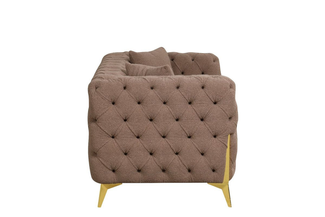 Galaxy Home Contempo Loveseat in Mocha