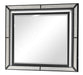 Galaxy Home Crystal Mirror in Black image