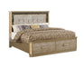 Galaxy Home Medusa King Bed in Gold image