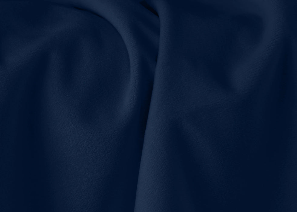 Elly Navy Velvet Full Bed