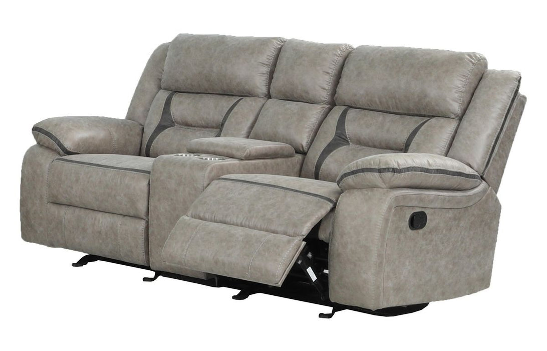 Galaxy Home Denali Loveseat in Gray image