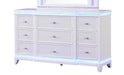 Galaxy Home Opium Dresser in White image