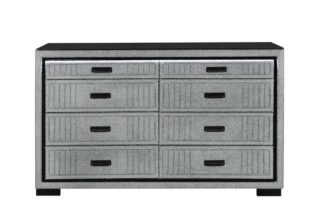 Isabella Grey Dresser with LED