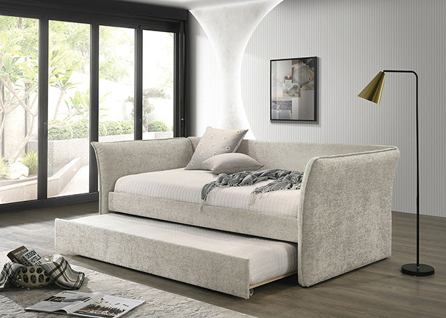 Yuri Twin Daybed w/ Trundle Beige