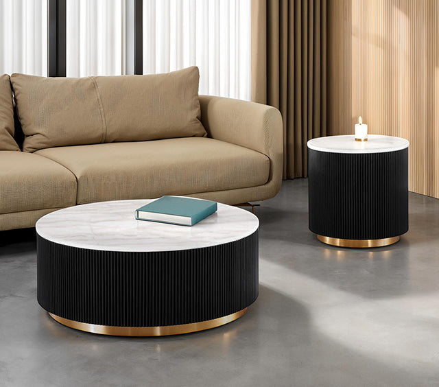 Virden Round Cocktail Table