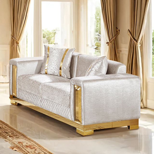 Valdosta Loveseat Beige