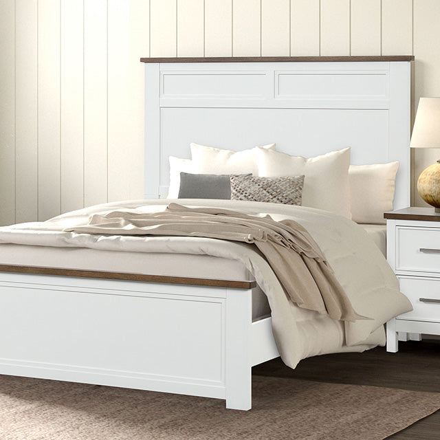 Pinetop Twin Bedroom Set White & Blue