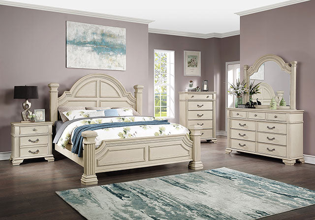 Pamphilos Queen Bedroom Set Gray & Beige