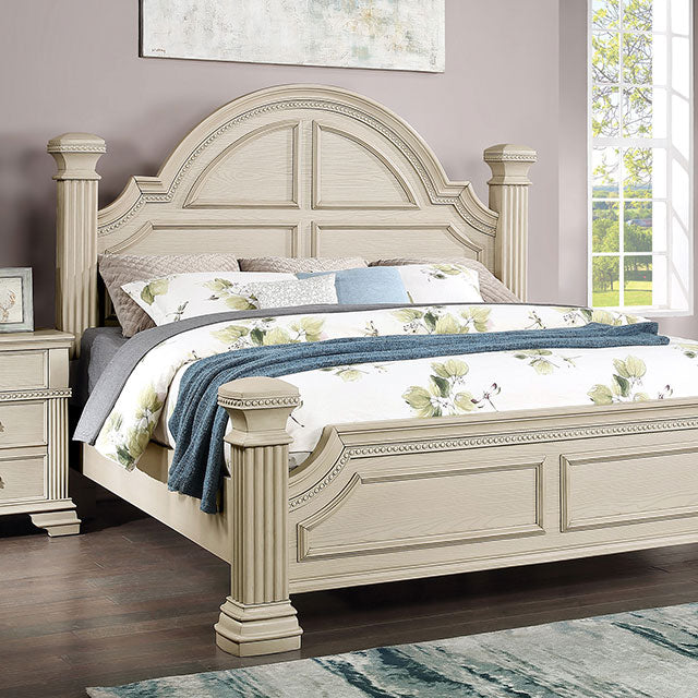 Pamphilos Queen Bedroom Set Gray & Beige