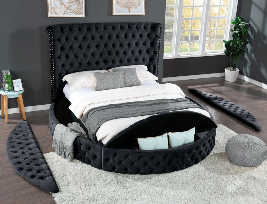Galaxy Home Hazel King Bed in Black