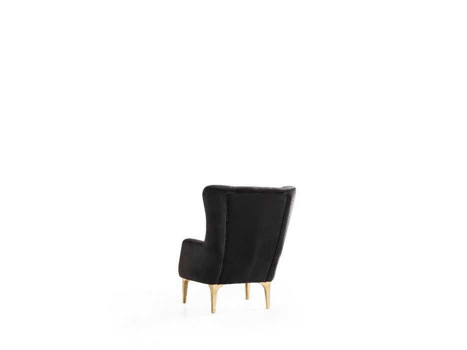 Galaxy Home Lust Chair in Black