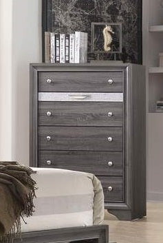 Galaxy Home Matrix Chest in Grey image