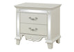 Galaxy Home Milan Nightstand in White image
