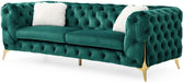 Galaxy Home Moderno Sofa in Green image