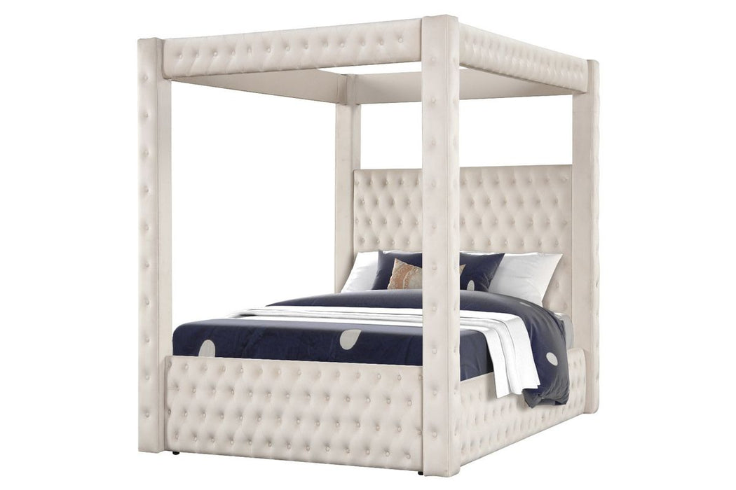 Galaxy Home Monica Full Bed in Cream image
