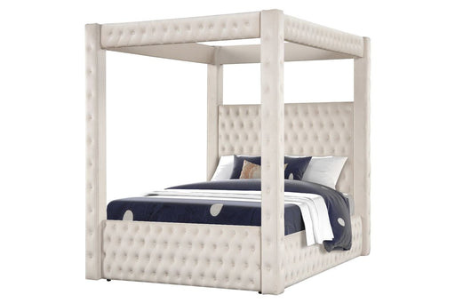 Galaxy Home Monica King Bed in Cream image