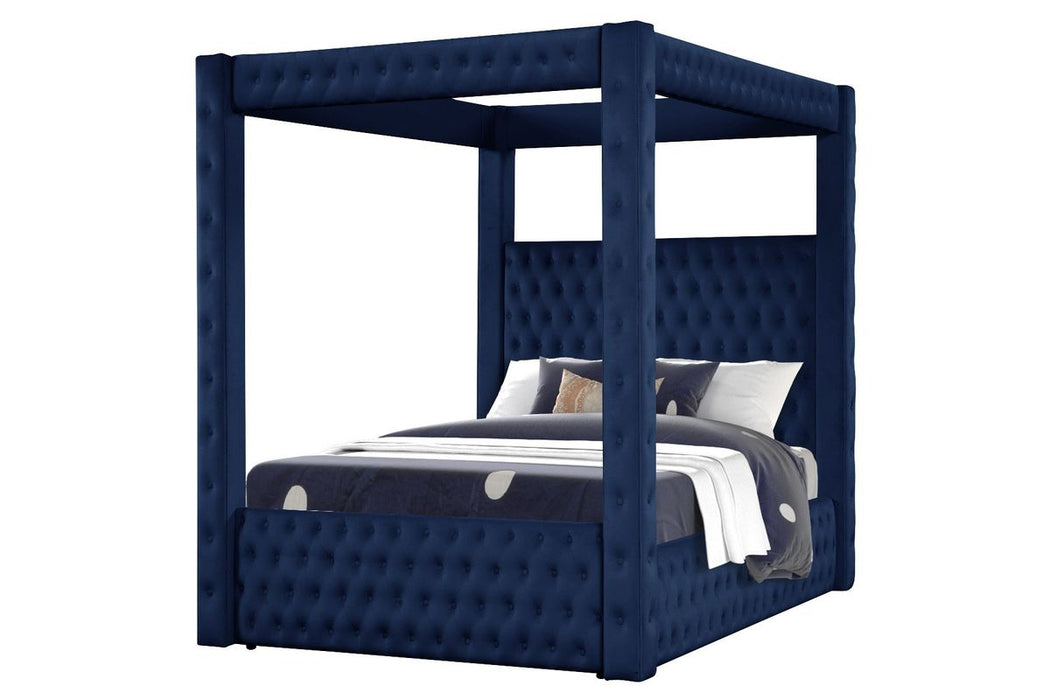 Galaxy Home Monica Full Bed in Navy