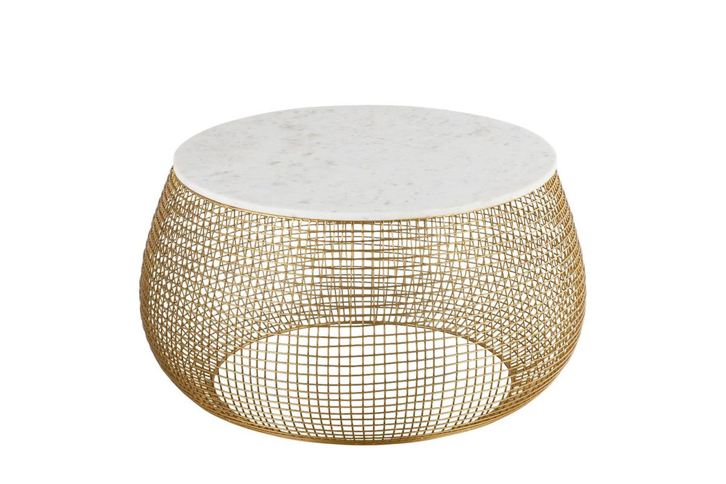 Galaxy Home T3007-36-25 Coffee Table in Gold