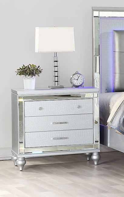 Galaxy Home Sterling Silver Nightstand image