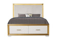 Galaxy Home Obsession Queen Bed in White image