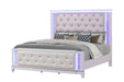 Galaxy Home Opium Queen Bed in White image