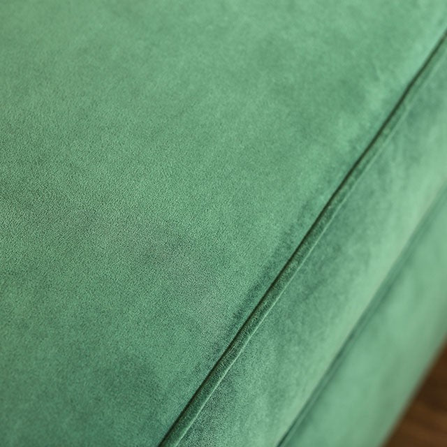 VERDANTE Emerald Green/Gold Sofa