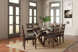 Alston Rustic Knotty Nutmeg Dining Table image