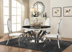 Anchorage Hollywood Glam Silver Dining Table image