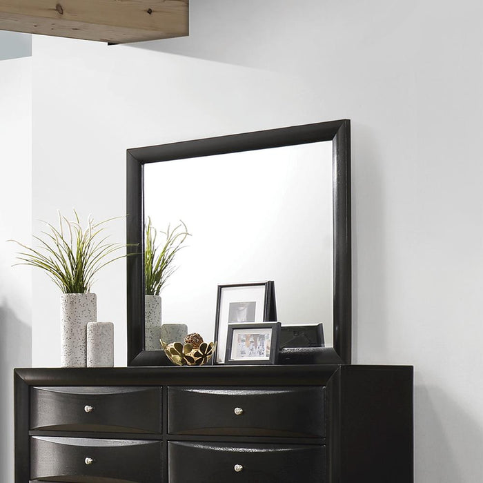Briana Black Dresser Mirror image