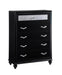 Barzini Five-Drawer Chest With Metallic Drawer Front image