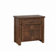 Sutter Creek Vintage Bourbon One-Drawer Nightstand With Two Doors image