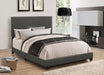 Boyd Upholstered Charcoal Queen Bed image