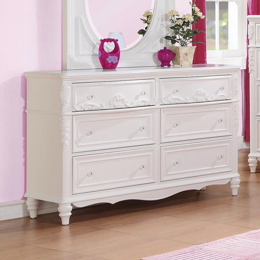 Caroline White Dresser, Coaster