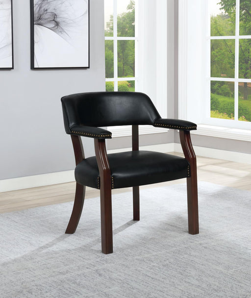 Modern Black Guest Chair image