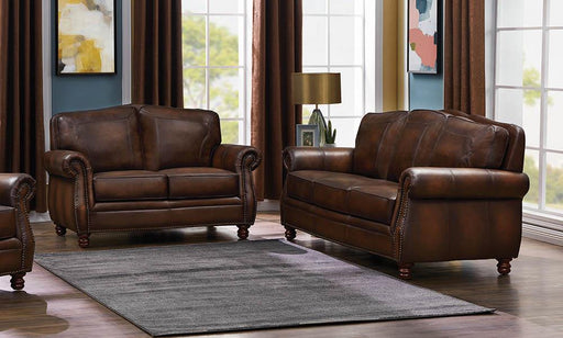Montbrook Traditional Brown Two-Piece Living Room Set image