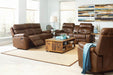 Damiano Transitional Brown Motion Sofa image
