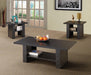G700345 Contemporary Black Oak Three-Piece Table Set image