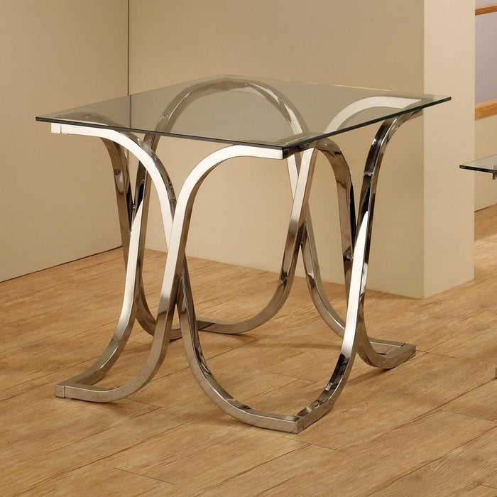 G701918 Contemporary Nickel End Table image