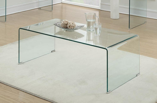 G705328 Contemporary Clear Coffee Table image