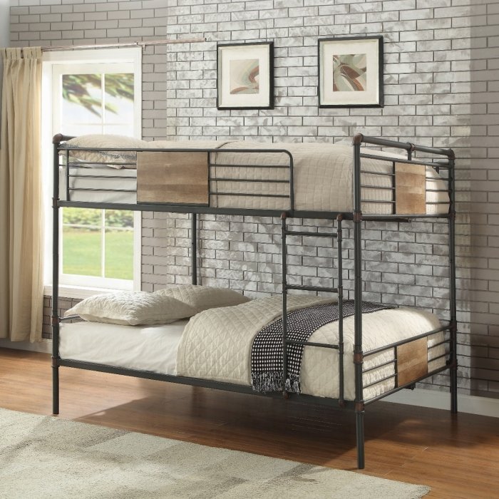 37720_1.jpg Brantley Double Queen Bunk Bed