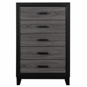 LISBON GREY AND BLACK CHEST