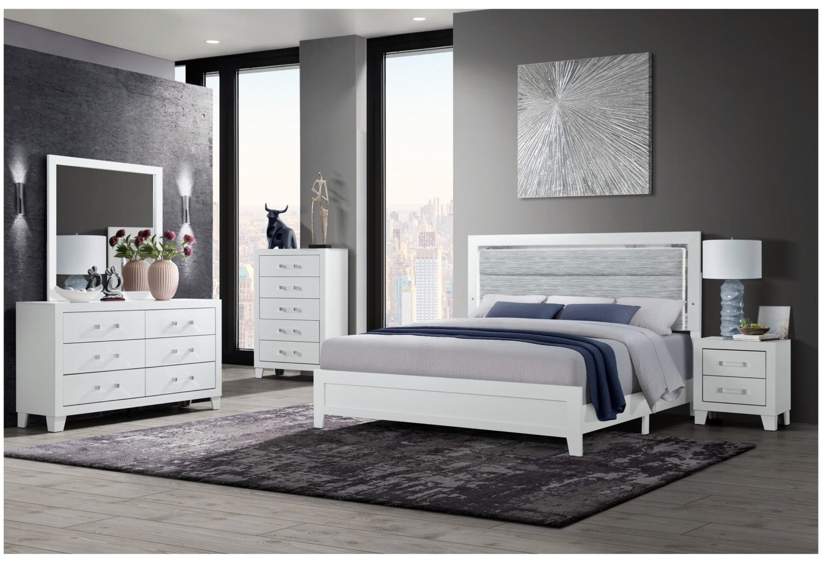 xr:d:DAF_hNNBONA:6,j:6376392855842570826,t:24031420 LUCCIA WHITE FULL BED GROUP WITH LED