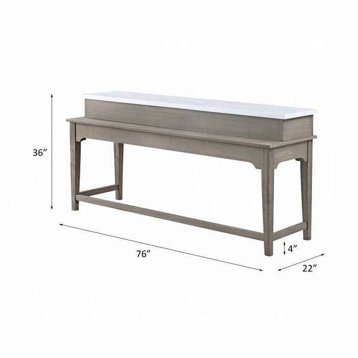 dn00089_draw.jpg Wandella 4PC Pack Counter Height Table Set W/USB - Image 2