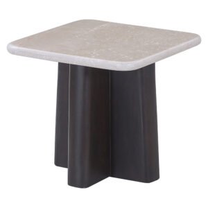 Jacory End Table w/Bottocino Marble Top